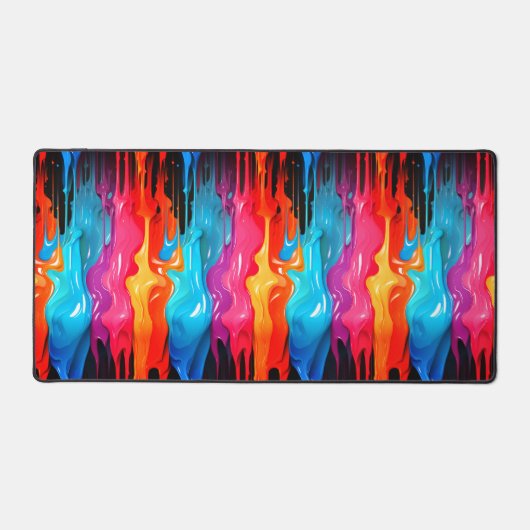 Künstlerisches Paint Design Schreibtischunterlage (Vorderseite)