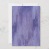 Künstlerisches Party Malerei Party Geburtstag Einladung (Rückseite)