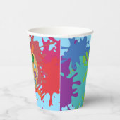 Künstlerisches Party Personalisiert Pappbecher (Rechts)