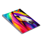 Künstlerisches Pferd Notizblock (Rechte Seite)