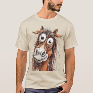 Künstlerisches Pferd T-Shirt