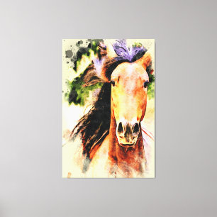 *~* Künstlerisches PferdeEquine AR22 Künstlerische Leinwanddruck