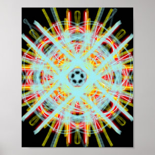 Künstlerisches Poster