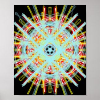 Künstlerisches Poster