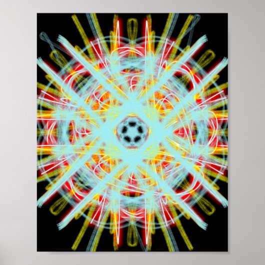 Künstlerisches Poster (Vorne)