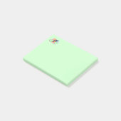 Künstlerisches Radfahren Post-it Klebezettel (angewinkelt)