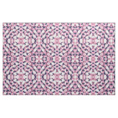Künstlerisches rosa blaues Aquarellmuster Stoff (Fat Quarter (45,7 x 55,9 cm))