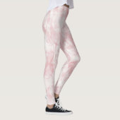 Künstlerisches Rosa  Leggings (Rechts)