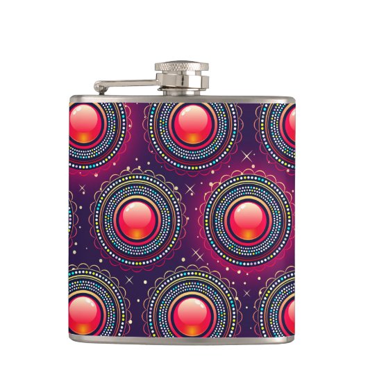 Künstlerisches Schaltmuster Flachmann (Vorderseite)