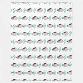 künstlerisches Schlafen Sandpiper Fleecedecke