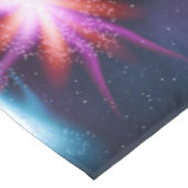 Künstlerisches schlanke Galaxie-Design Tischdecke (Schrägansicht)