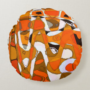 künstlerisches Schmuckstück wunderbar lichtdurchlä Rundes Kissen