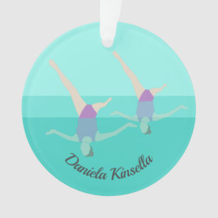 künstlerisches Schwimmen Ornament