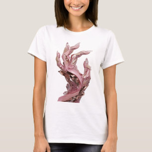Künstlerisches Silber ABSTRACTE KUNST Moderne Gest T-Shirt
