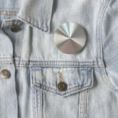 Künstlerisches silbernes Metall Button (Beispiel)