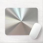 Künstlerisches silbernes Metall Mousepad (Mit Mouse)