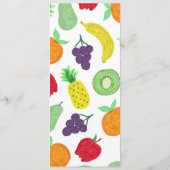 Künstlerisches Sommerkolorstenmuster Programm (Rückseite)