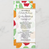 Künstlerisches Sommerkolorstenmuster Programm (Vorne/Hinten)