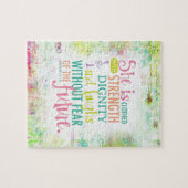 Künstlerisches Sprichwort-31:25 Puzzle (Horizontal)