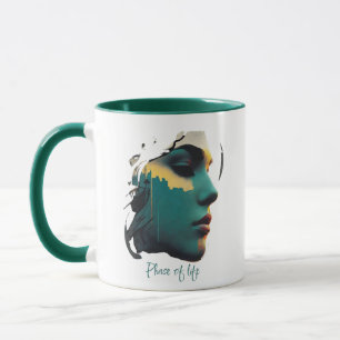 Künstlerisches Stadtbild Combo-Tasse Tasse