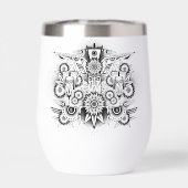 Künstlerisches Stammesdesign (Rückseite)