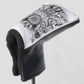 Künstlerisches Stammesdesign Golf Headcover (3/4 Vorderseite)
