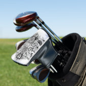 Künstlerisches Stammesdesign Golf Headcover (In Situ)