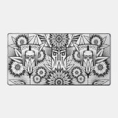 Künstlerisches Stammesdesign Schreibtischunterlage (Vorderseite)