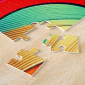 Künstlerisches Streifendesign Puzzle (Seite)