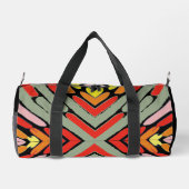 Künstlerisches Südwest-Multifarben-Muster Duffle Bag (Rückseite)
