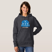 künstlerisches Synchronschwimmen Hoodie (Vorne ganz)