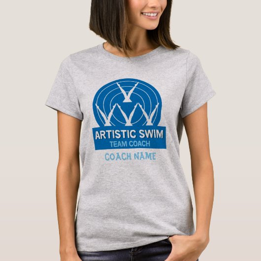 künstlerisches Synchronschwimmen T-Shirt (Vorderseite)