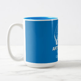 künstlerisches Synchronschwimmen Zweifarbige Tasse