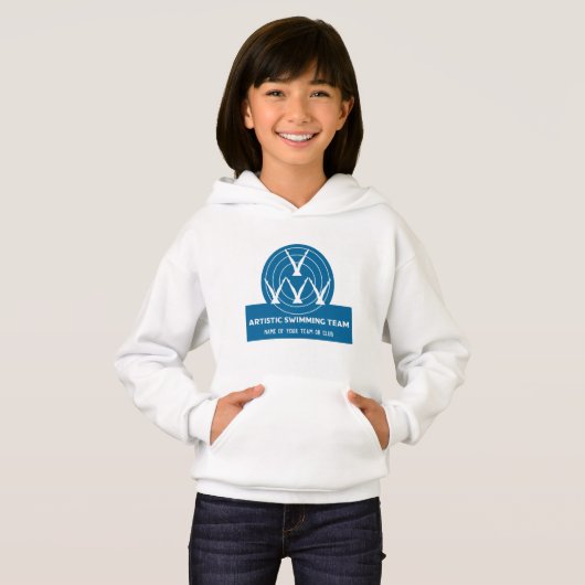 Künstlerisches Synchronschwimmteam Hoodie (Vorne ganz)