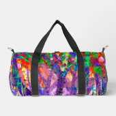 Künstlerisches Tanzfarben-Gemälde Duffle Bag (Vorderseite)