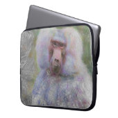 künstlerisches Tier Laptopschutzhülle (Vorderseite Links)