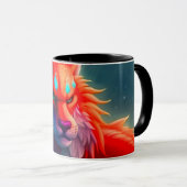 Künstlerisches Tier Tasse (VorderseiteRechts)
