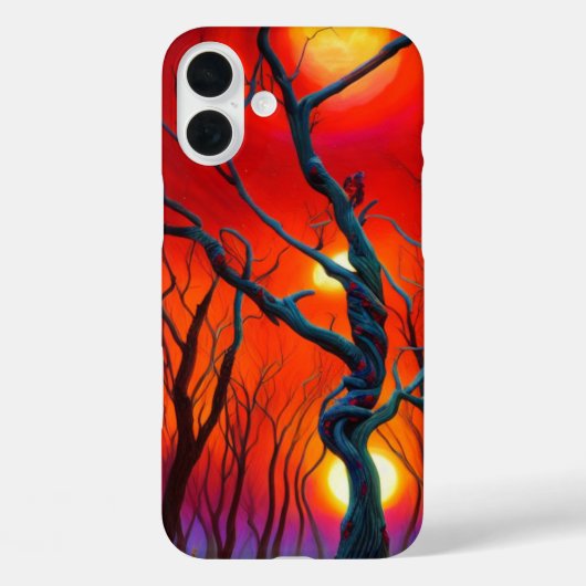 Künstlerisches Tree Phone Case (Rückseite)