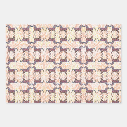 Künstlerisches und Hübsches Papier für Pferdewrapp (Vorderseite 2)