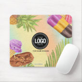 Künstlerisches Wasserfarbeis-Thema Mousepad (Mit Mouse)