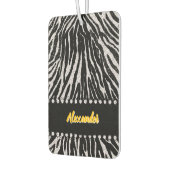 Künstlerisches Zebra-Print-Design mit einzigartige Autolufterfrischer (Links)