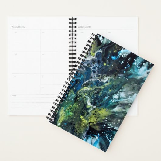 Künstlerkalender. Abstraktes Muster. Anetka. Planer (Anzeige)