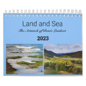 Künstlerkalender - Landschaften und Meeresgebiete Kalender (Titelbild)