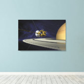 Künstlerkonzept Cassini Leinwanddruck (Insitu (Holzboden))