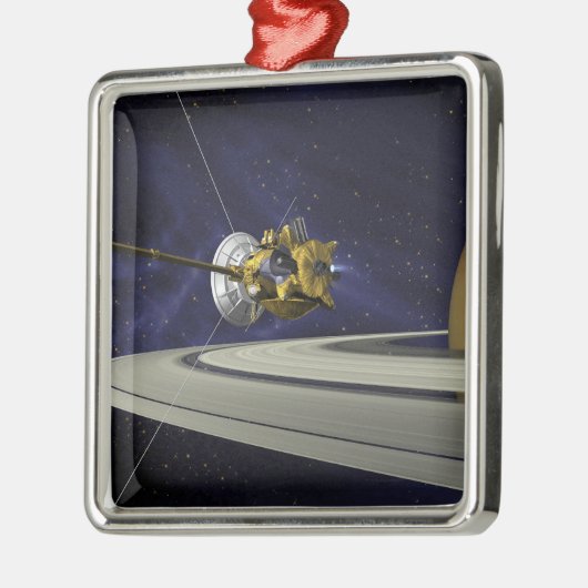 Künstlerkonzept Cassini Ornament Aus Metall (Links)