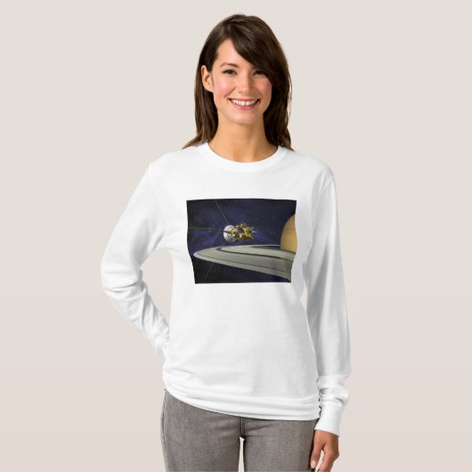 Künstlerkonzept Cassini T-Shirt (Vorne ganz)