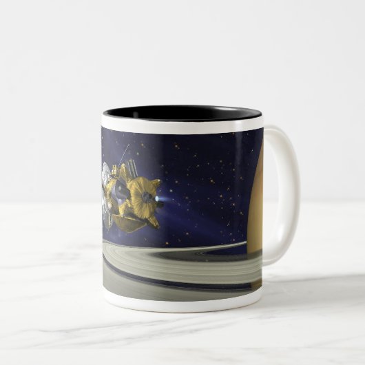 Künstlerkonzept Cassini Zweifarbige Tasse (VorderseiteRechts)