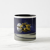 Künstlerkonzept Cassini Zweifarbige Tasse (Mittel)