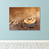 Künstlerkonzept Leinwanddruck (Insitu (Holzboden))