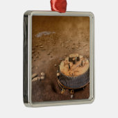 Künstlerkonzept Silbernes Ornament (Rechts)